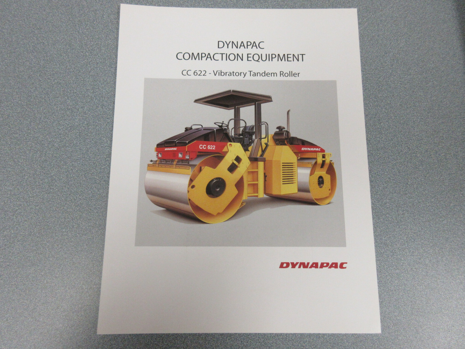 Dynapac CC622 Roller Compactor Brochure 2 Page