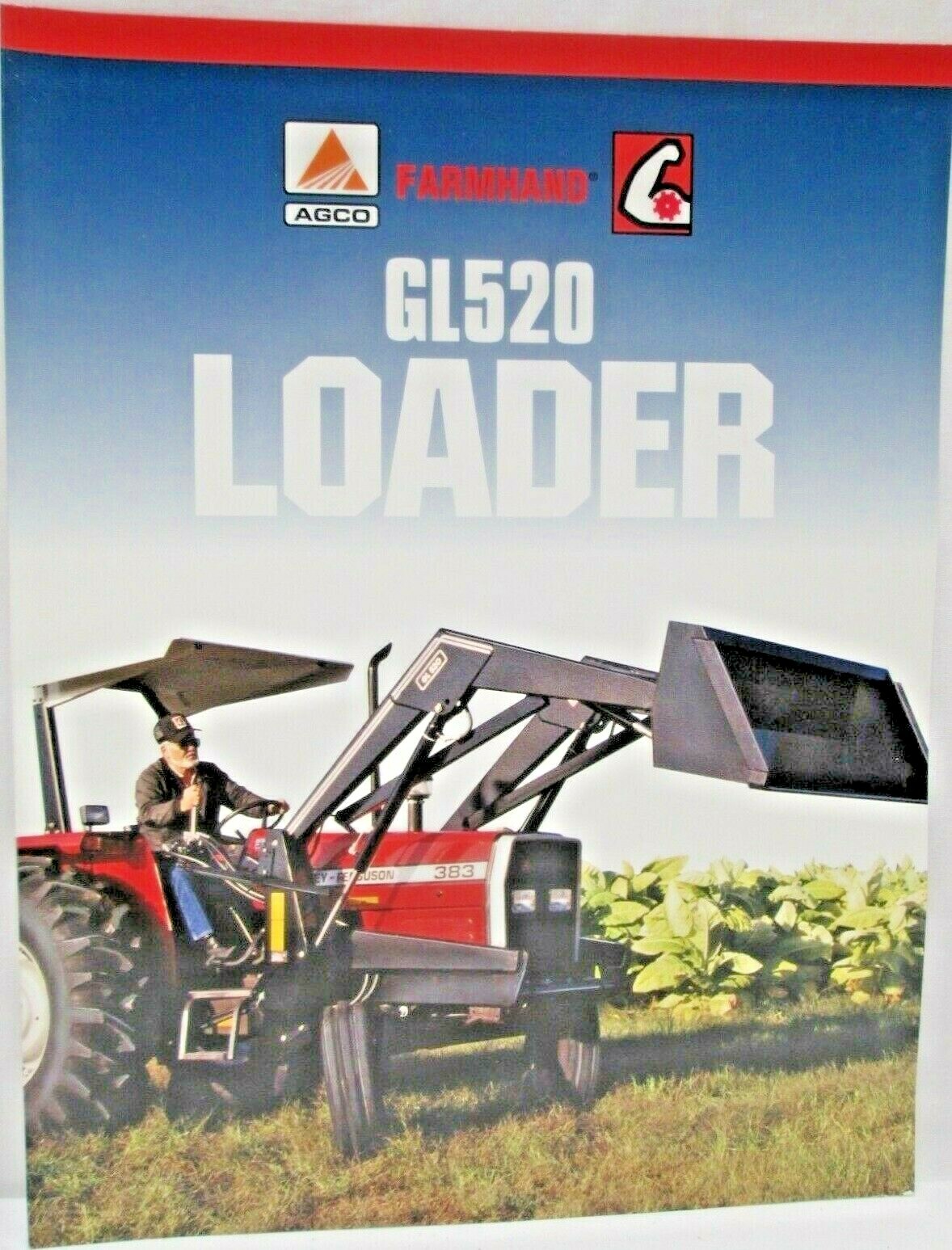 1998 AGCO Farmhand GL520 Loader Brochure Tractor Agriculture Farming Farm Hand