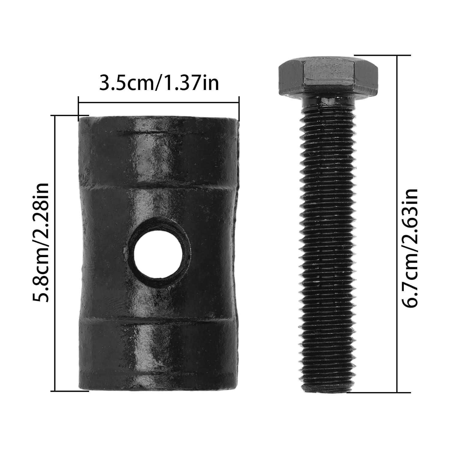 2PCS Torsion Bar Key Adjuster Block Nut w/Bolts for Silverado Suburban Avalanche