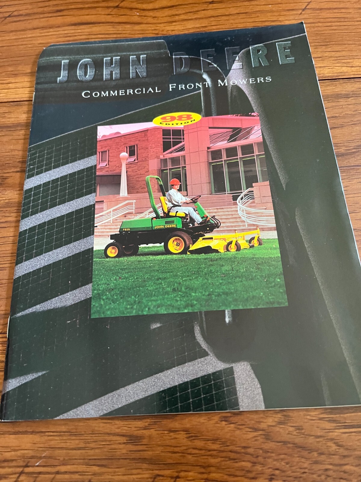 John Deere Commercial Front Mowers For 1998 Brochure AMIL21