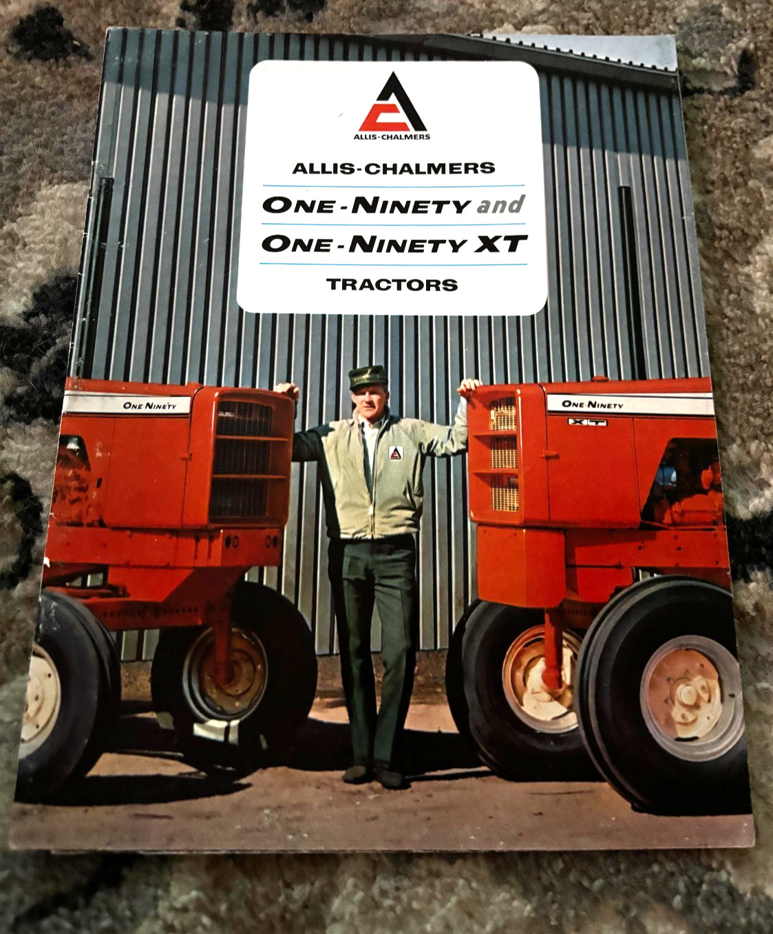Allis Chalmers 190XT 190 Tractor For 1967 Brochure DCPA26