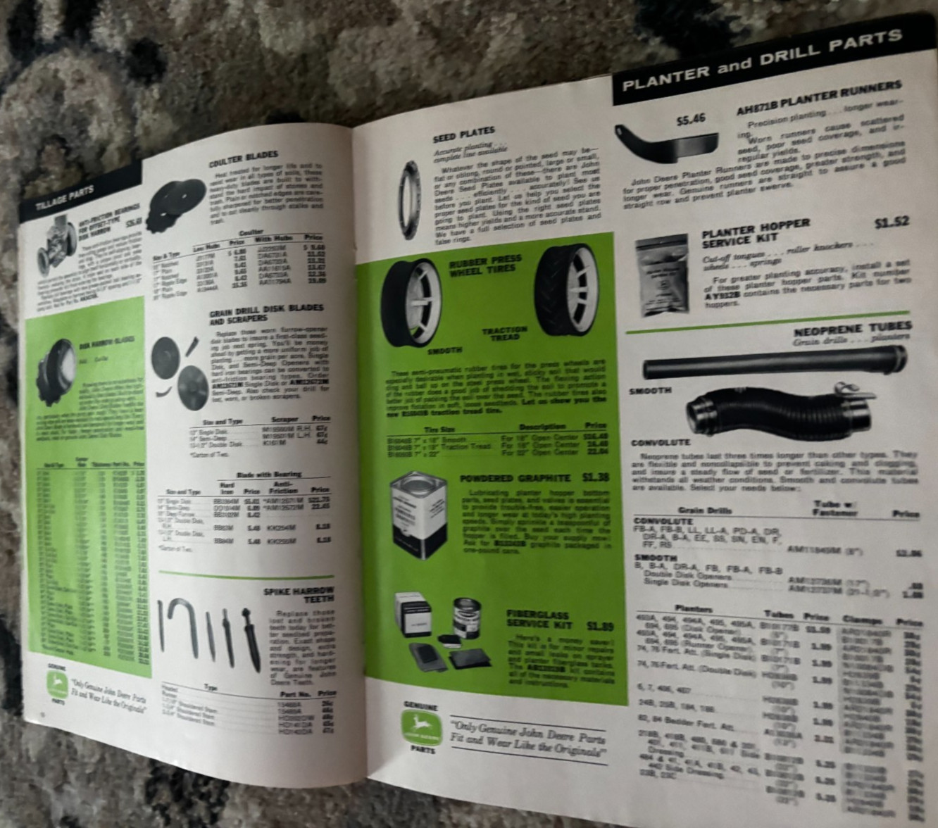 John Deere Parts For 1965 Brochure DCPA26