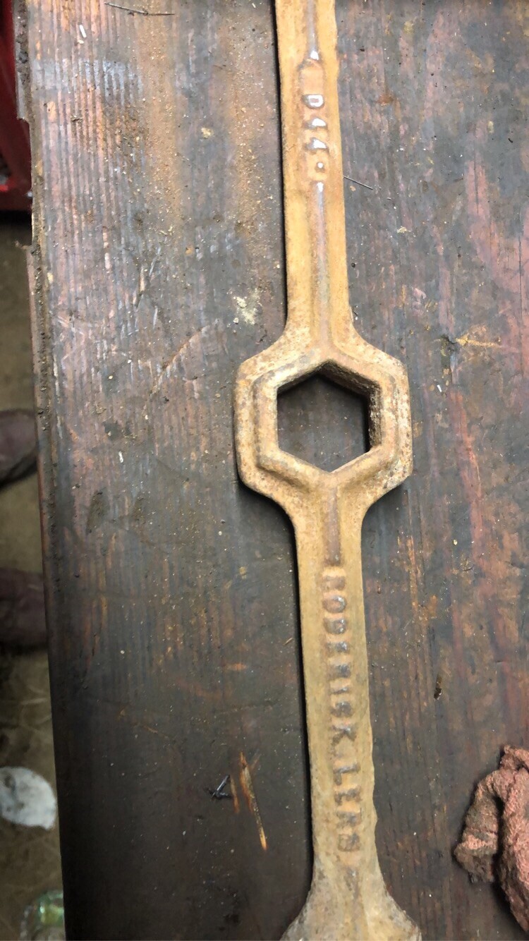 VINTAGE RARE 1910’s RODERICK LEAN,OHIO, NEW CENTURY CULTIVATOR, WRENCH,FARM TOOL