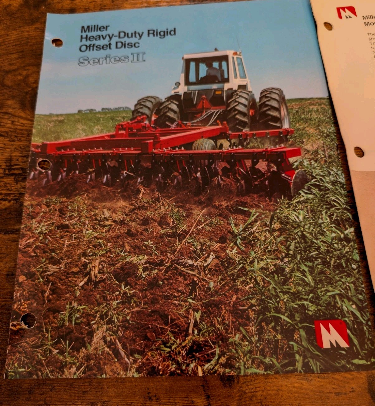 Miller Heavy-Duty Rigid Offset Disc Series II And Mounted Discs Brochures