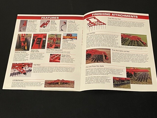 Sunflower Series 5000 Field Cultivator & 9000 Grain Drill Dealer’s Brochure