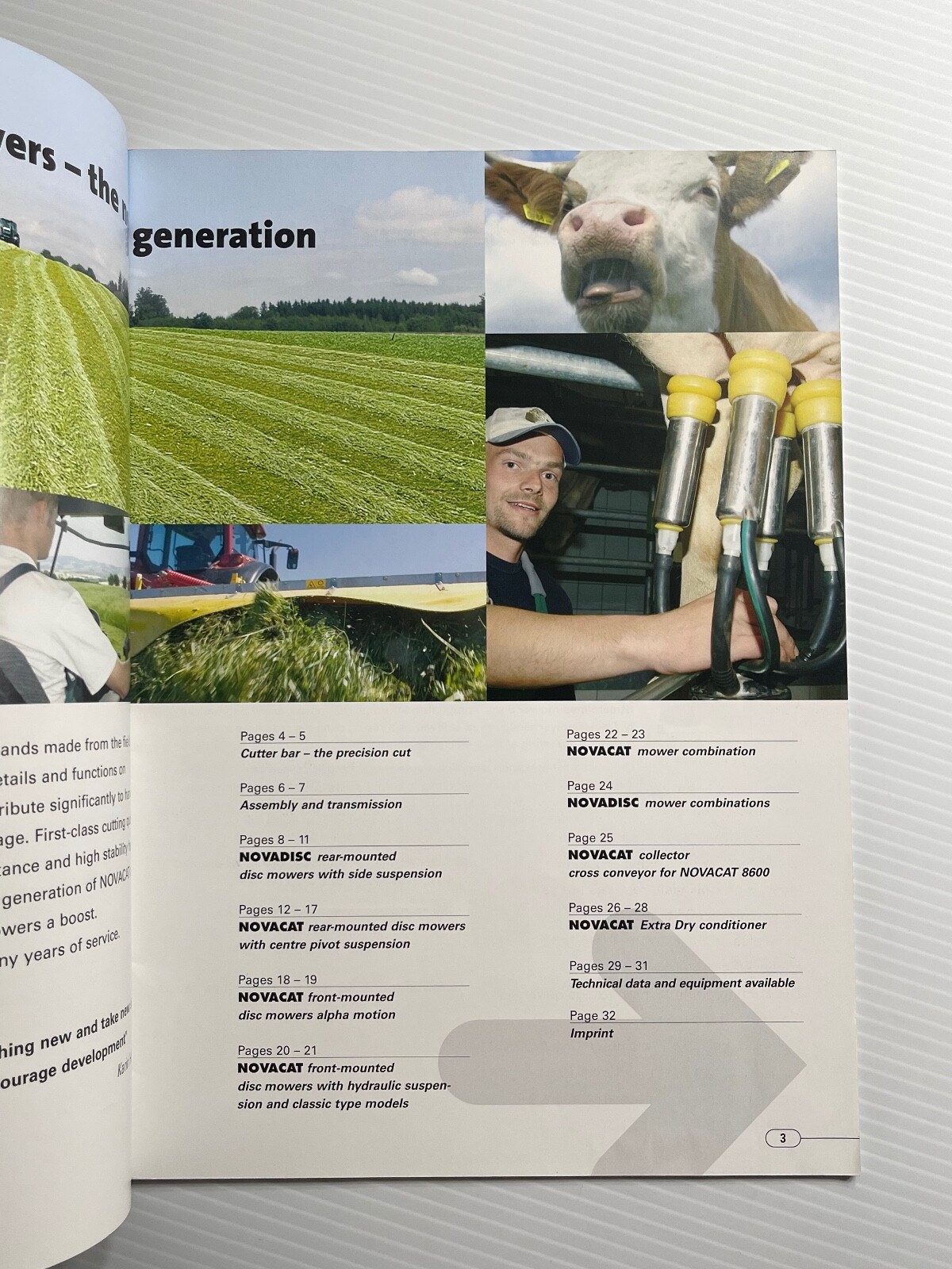 Pottinger Disc-Type Mowers Sales Brochure *2010s* (Showroom Sales Book)