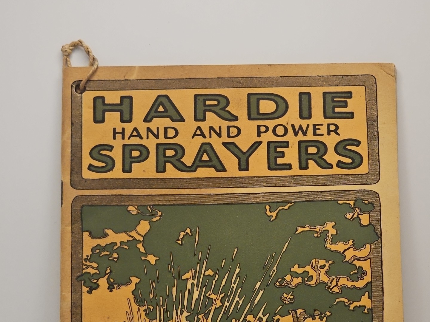 vintage hit miss hardie sprayer tractor avery catalog brochure 1920’s