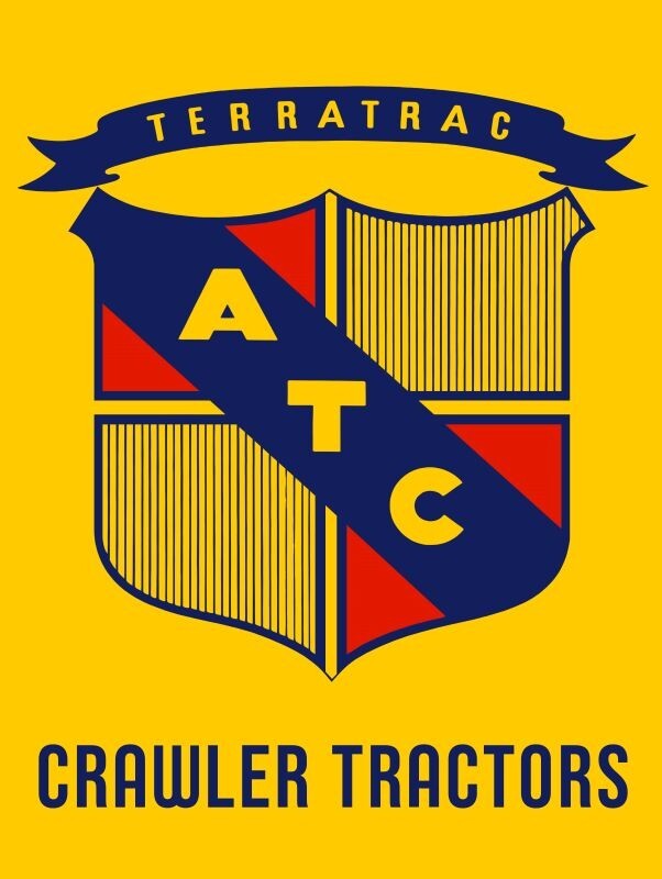ATC American Tractor TerraTrac Crawler NEW METAL SIGN: 12×16″ Free Shipping