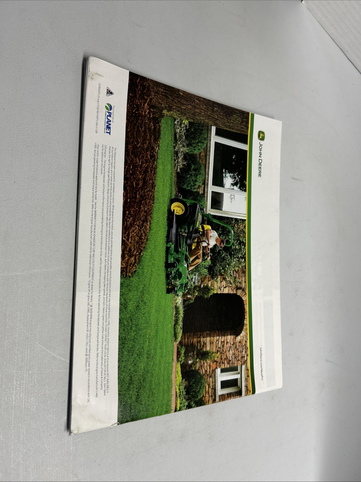 John Deere Commercial Mower For 2014 Brochure DCPA15