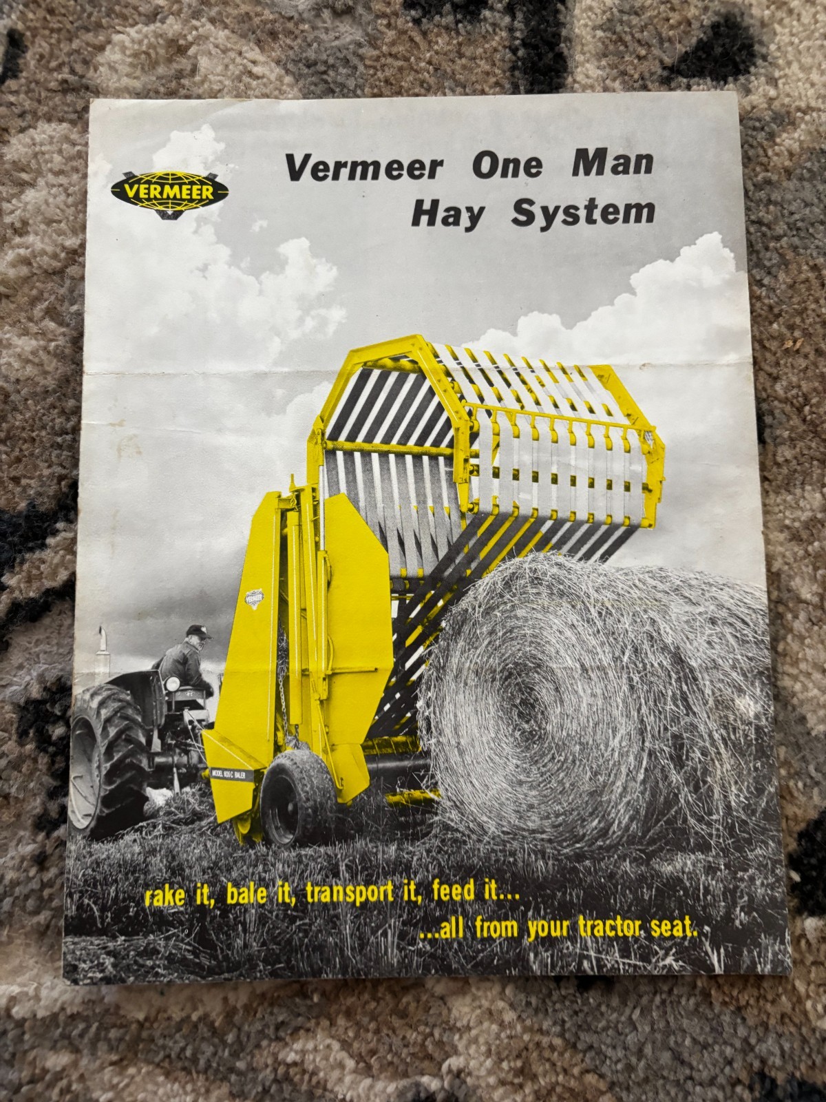 Vermeer One Man Hay System For 1974 Brochure DCPA26