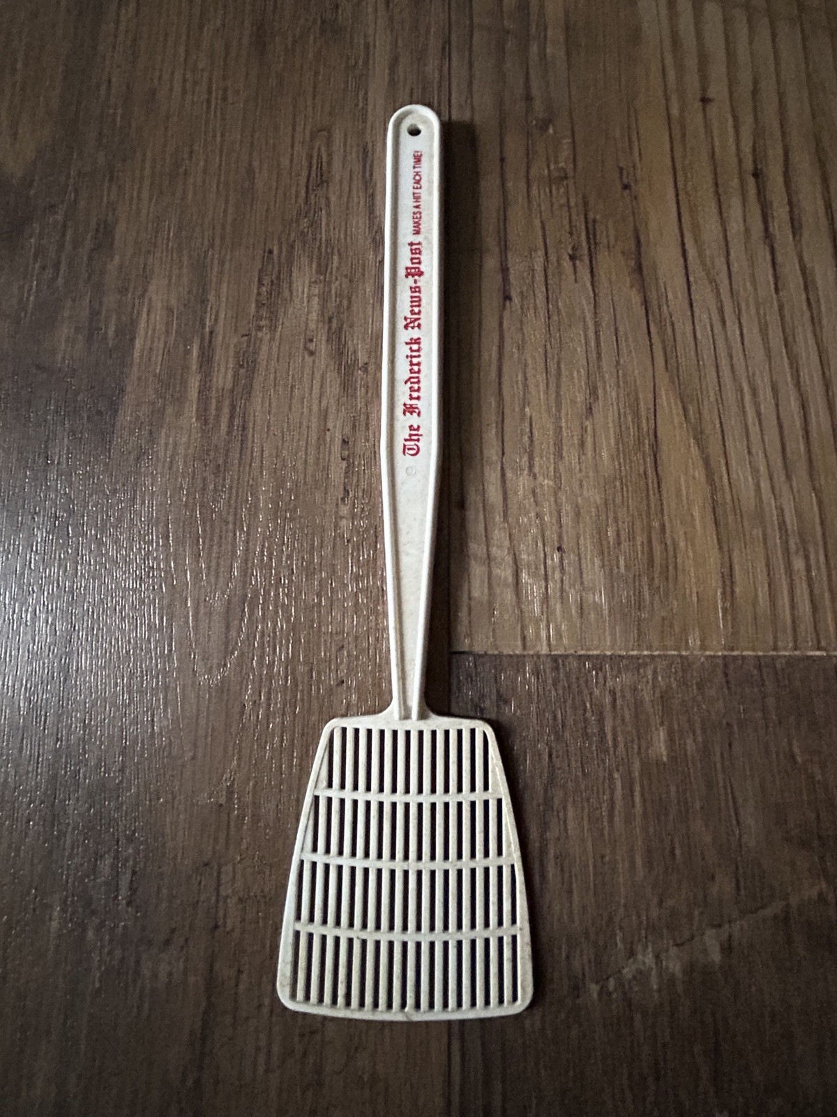 Vintage 1980’s Mini Fly Swatter Advertising ‘The Frederick News Post’
