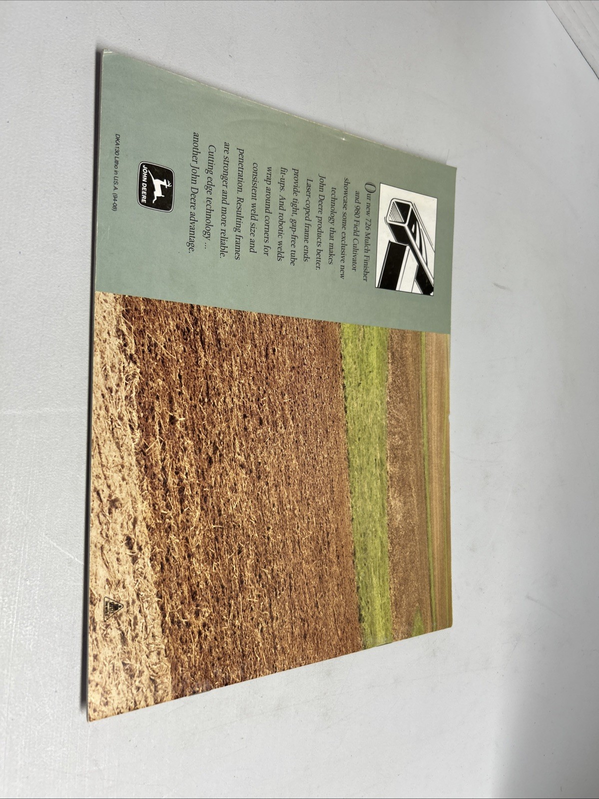 John Deere Seedbed Tillage For 1994 Brochure FCCA