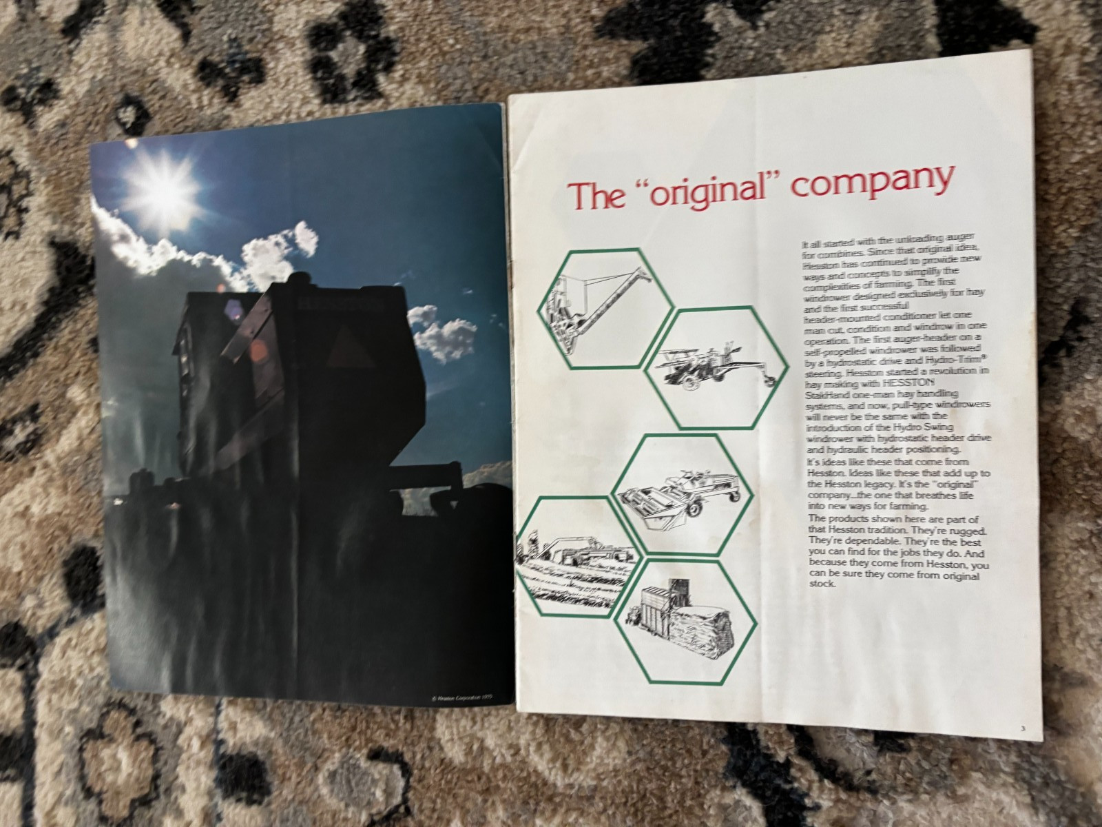 Hesston Buyers For 1974 Brochure DCPA26