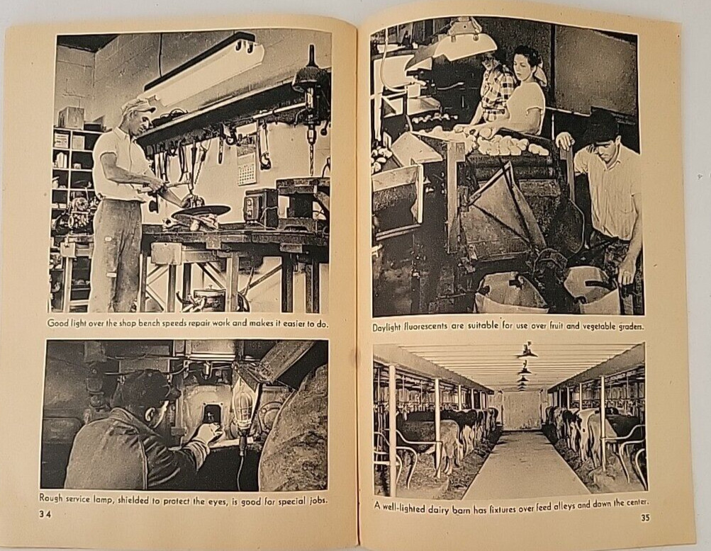 1940s Farm and Ranch Income Tax Record and Electric Light Farmstead AWESOME