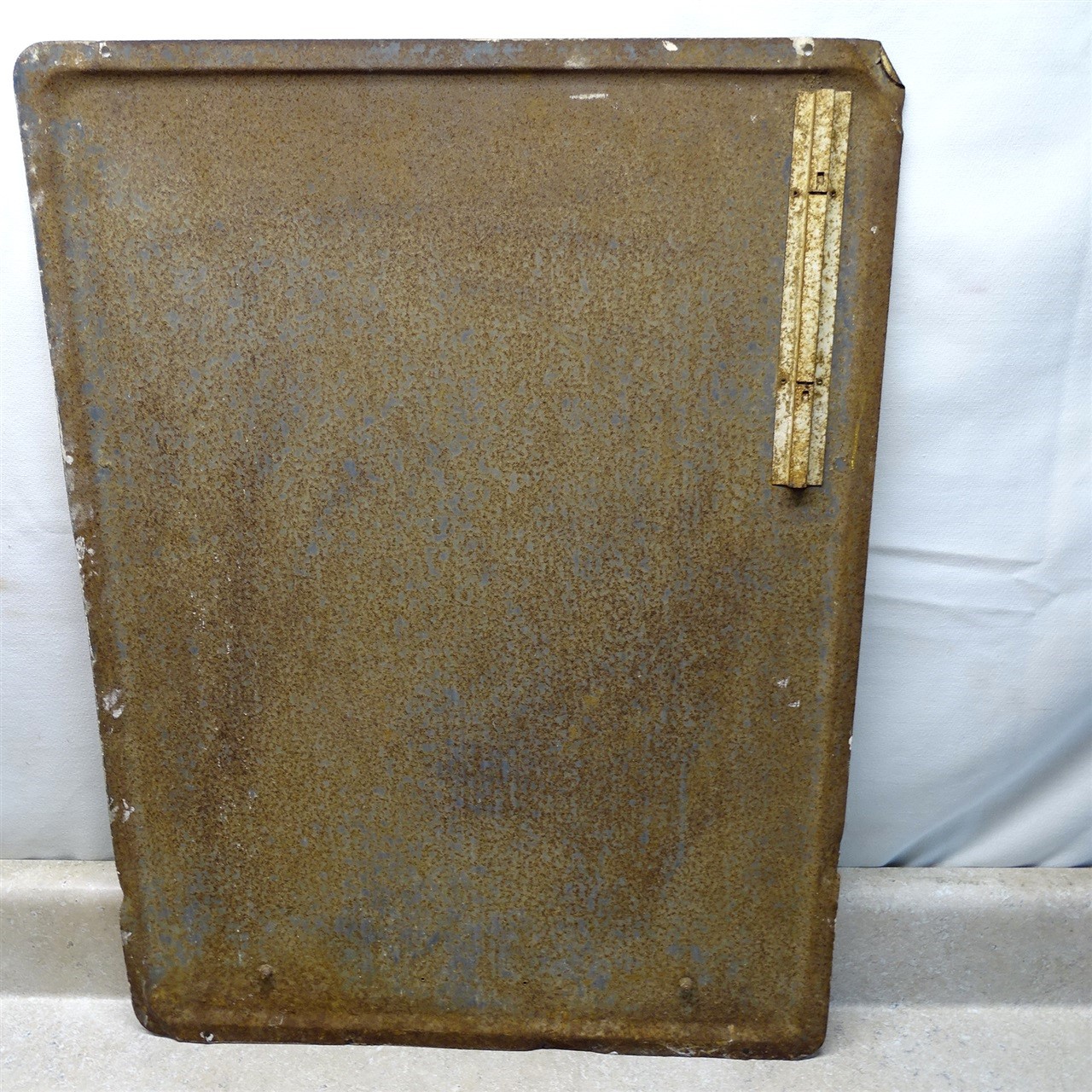 Vintage Super Q Fertilizer Sign Therm, V-G Chem. Co. Ag-Farm Ad, Metal 18″ X 24″