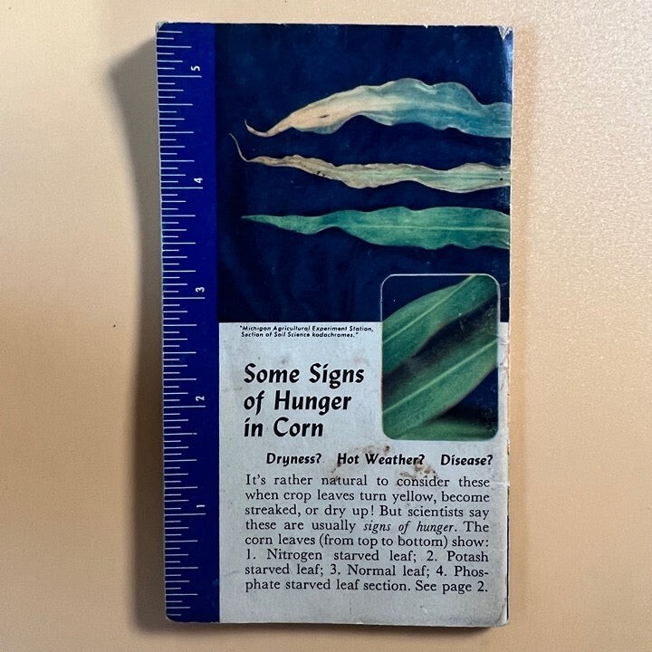 Vintage Swift’s Plant Food Service Pocket Book 1954 – 1955