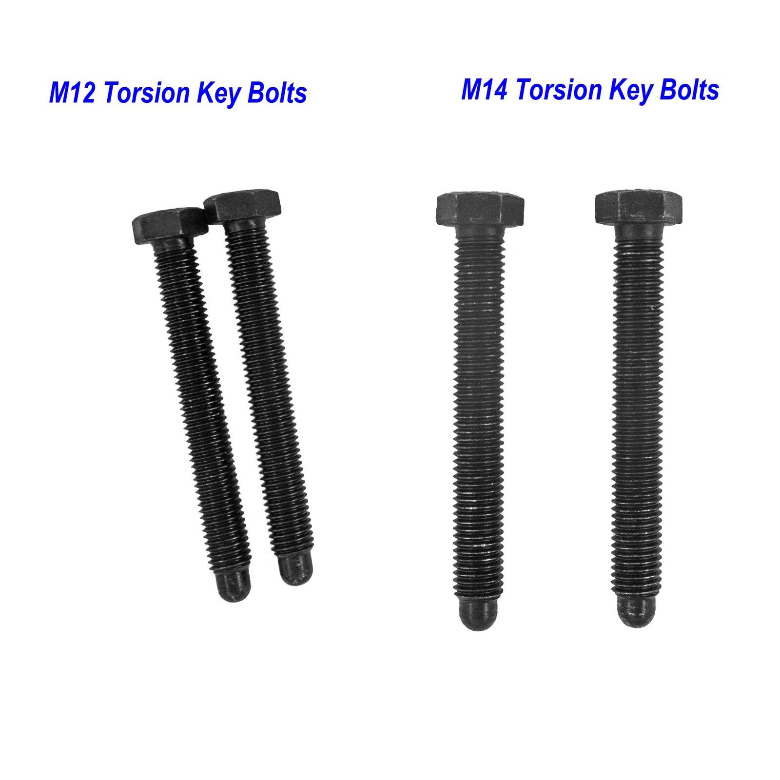 Extended Torsion Key Bolts, Longer Torsion Bar Adjuster Bolts Compatible with…