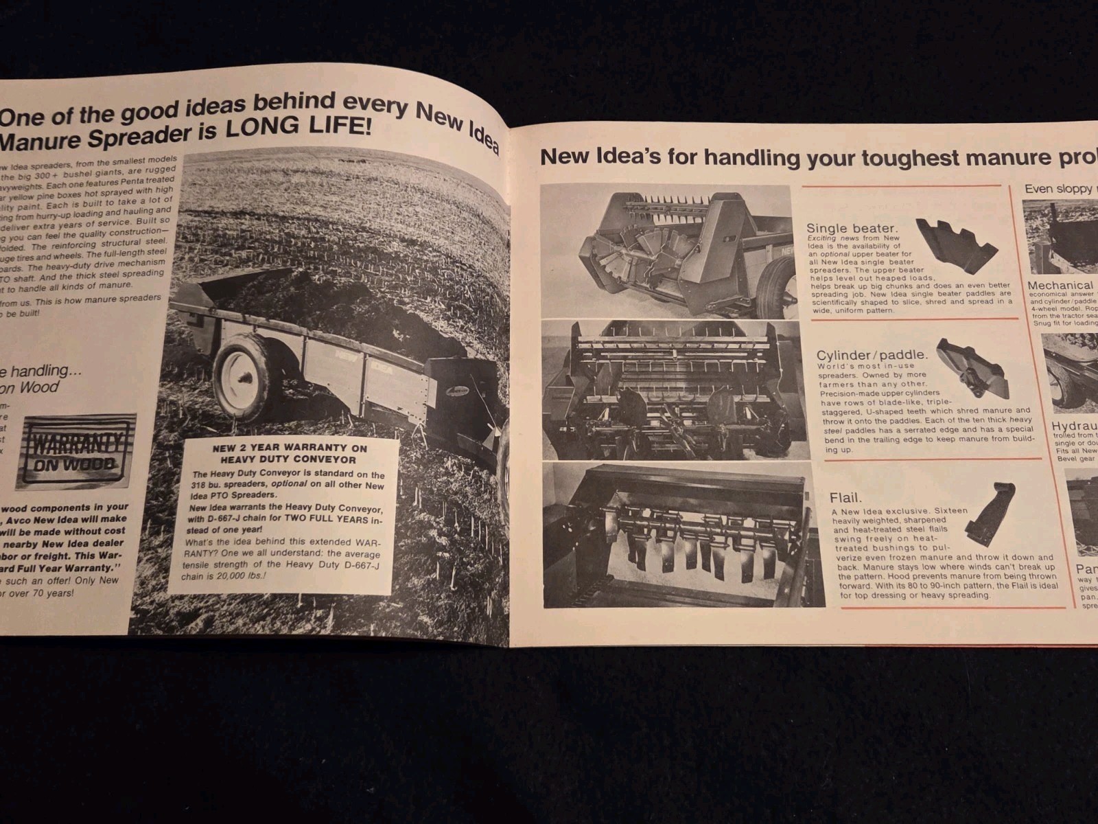1972 New Idea Equipment Brochure Uni-System Superpicker Madison South Dakota