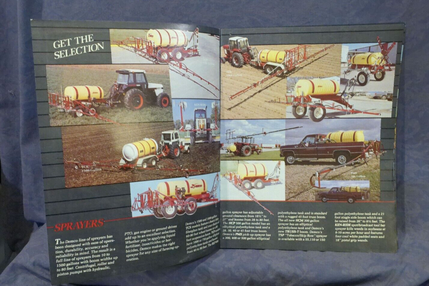 Demco “Get The Leader” Application Equipment And Gravity Wagons Sales Brochure
