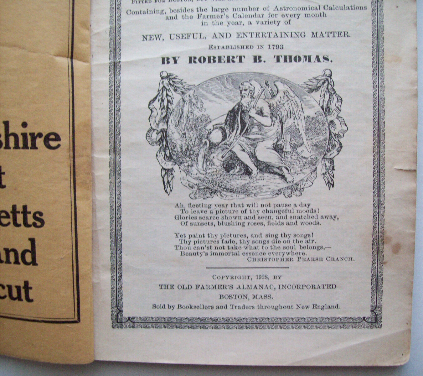 4 Old Farmer’s Almanacs 1918, ’24, ’29, ’37