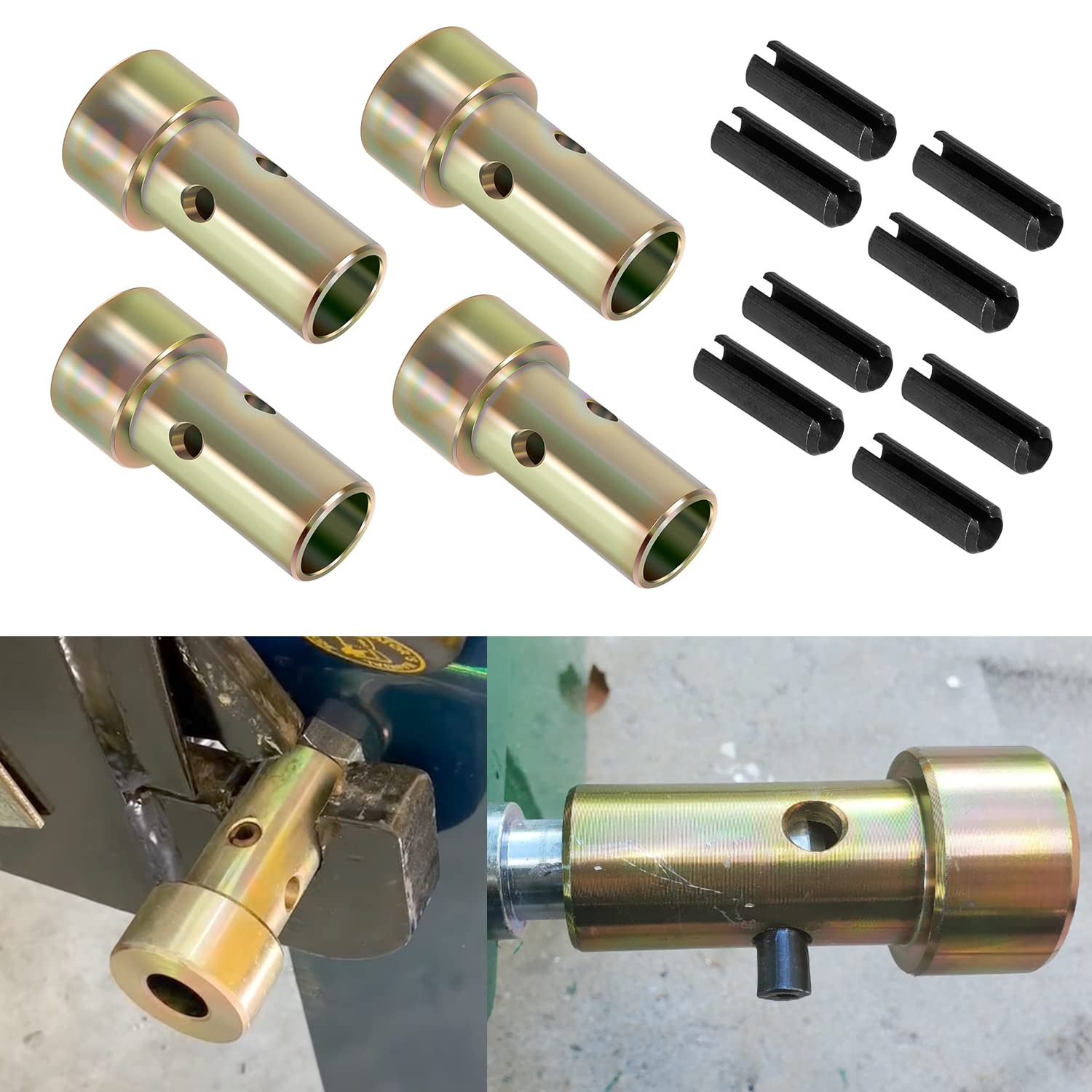 Cat 2 Quick Hitch Bushing Kit Fits 1-1/8″ OD Pins – Complete with 4 Bushings