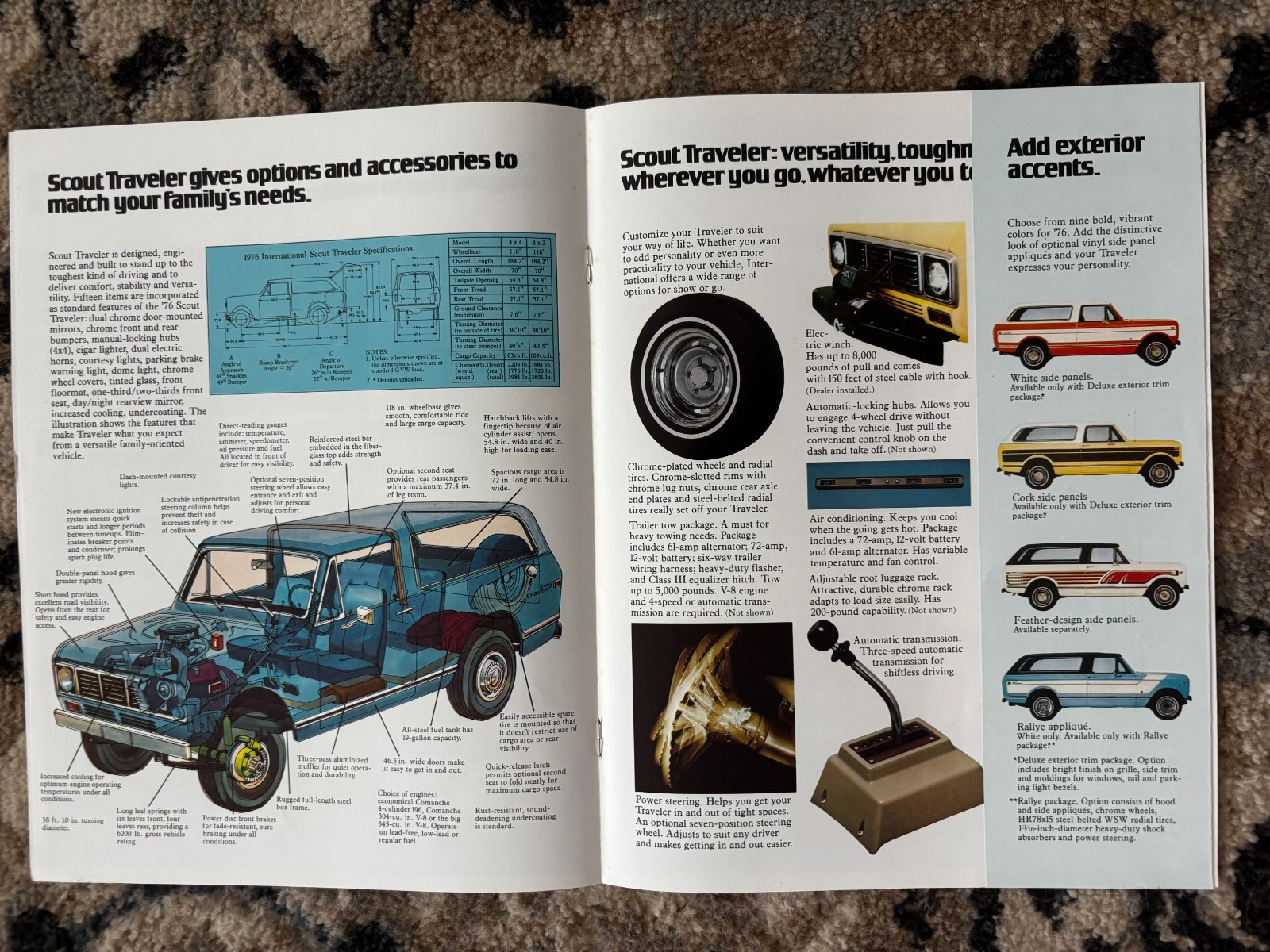 International Harvester Traveler For 1976 Brochure DCPA26