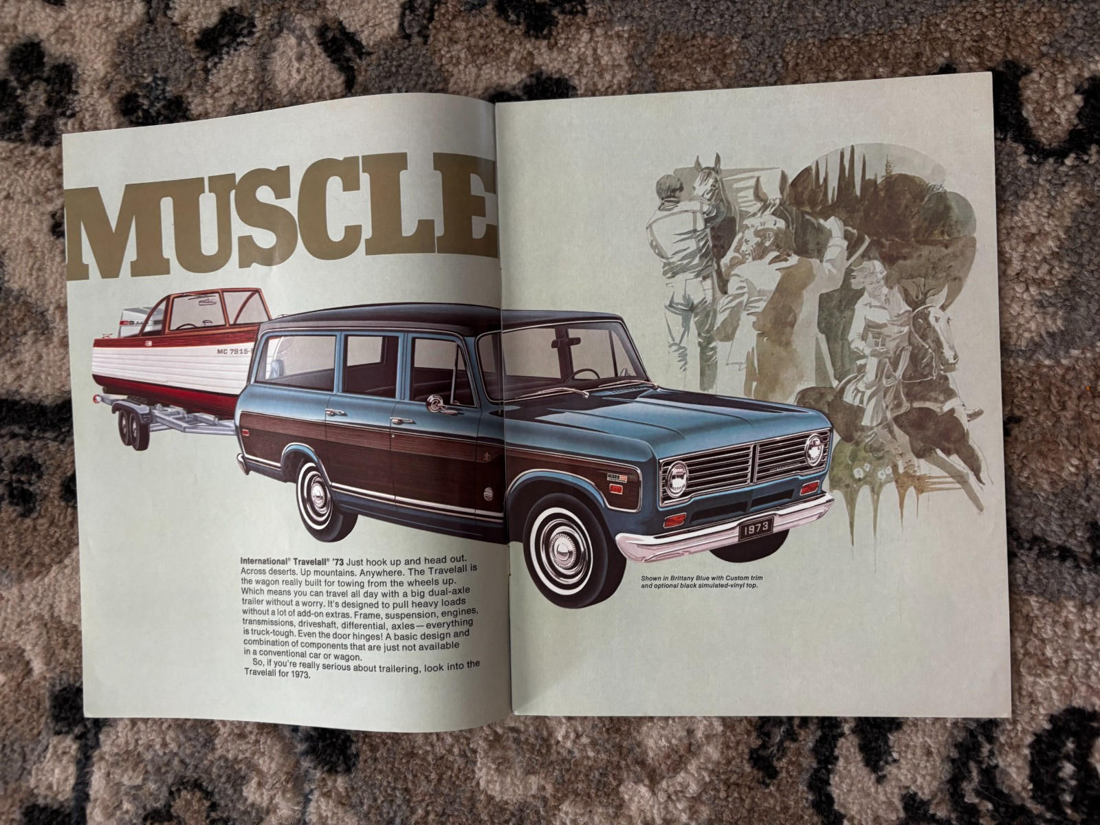 International Harvester Scout Towing For 1972 Brochure DCPA26