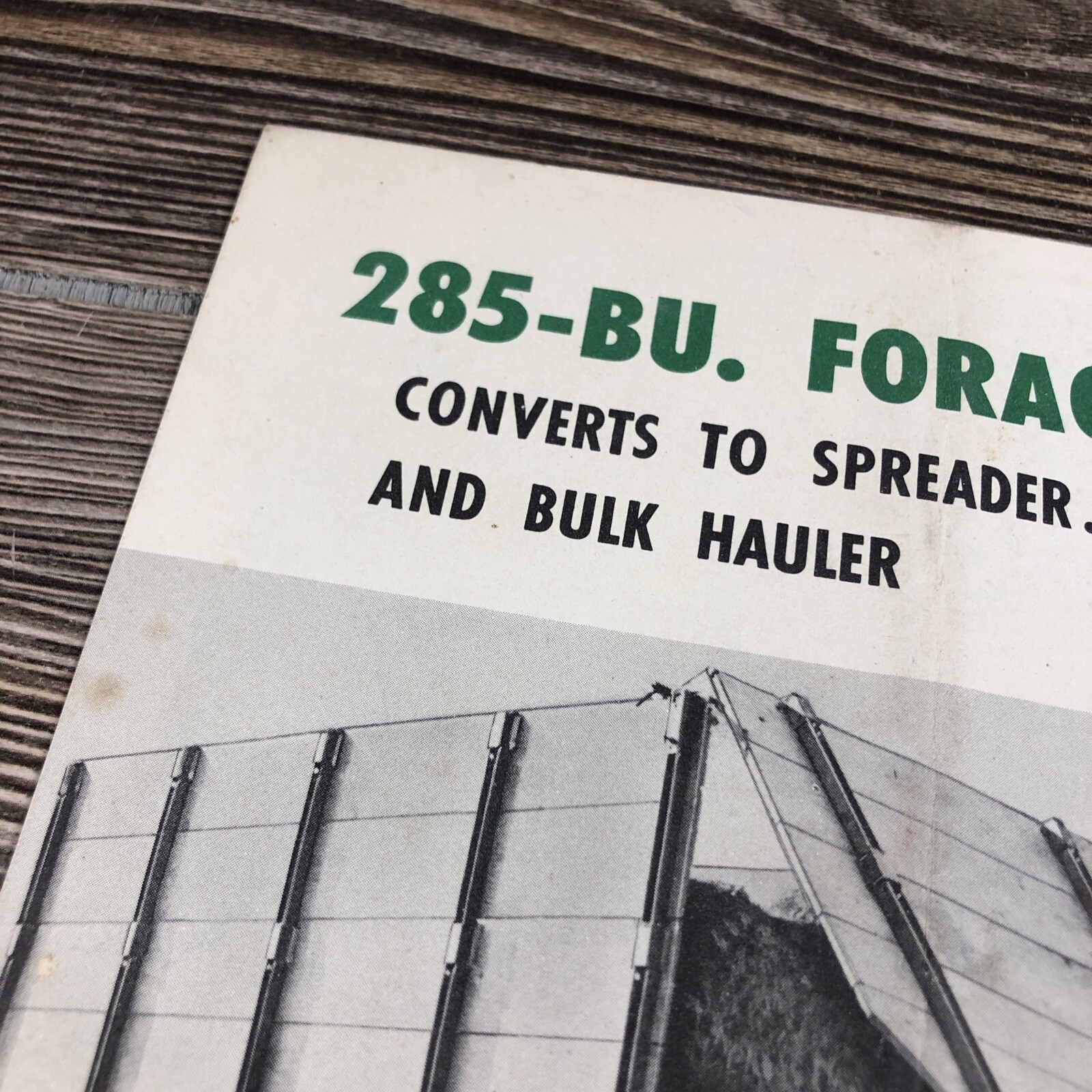 The Farmhand Company 4-Ton Power Box Farming Advertising Brochure Pamphlet