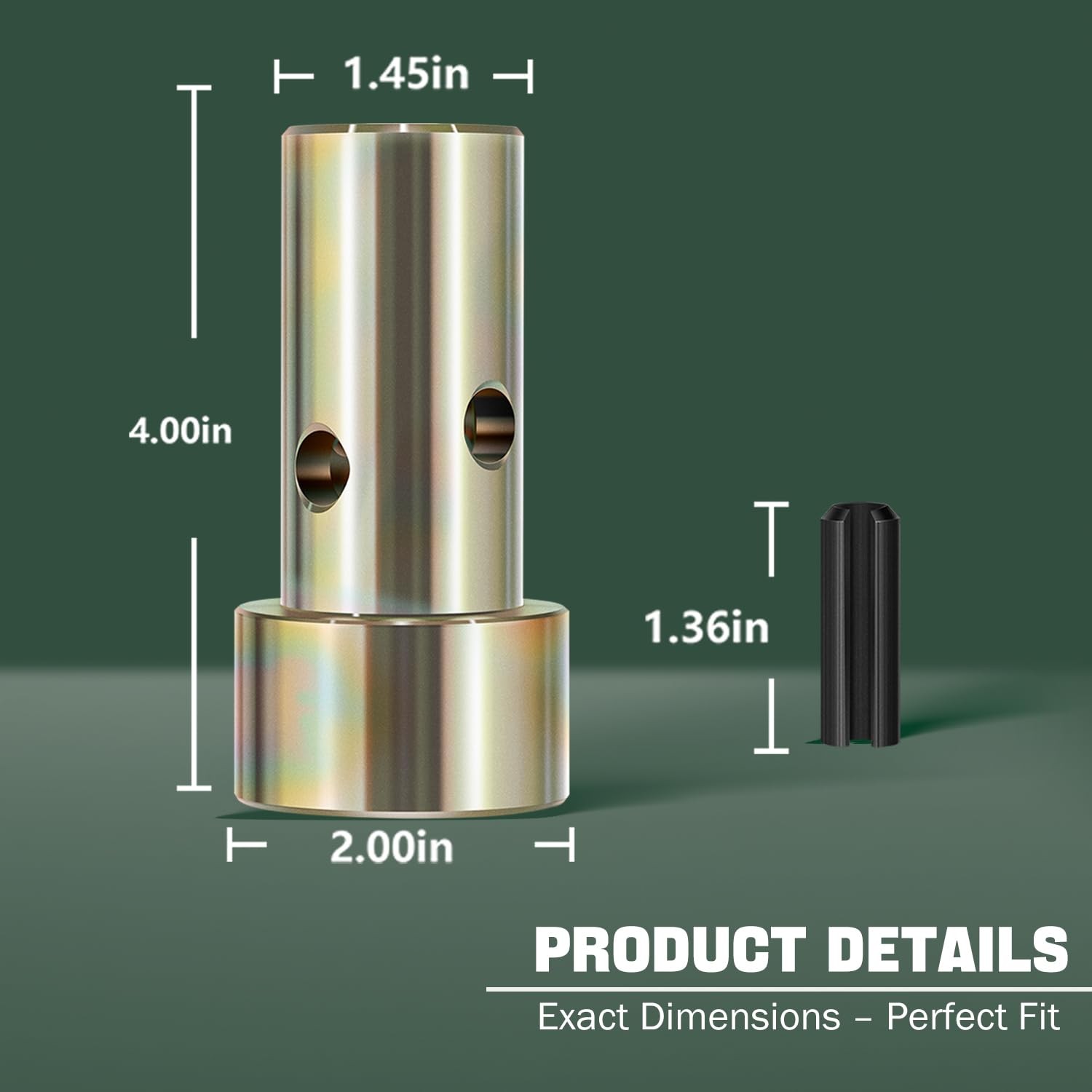 Cat 2 Quick Hitch Bushing Kit Fits 1-1/8″ OD Pins – Complete with 4 Bushings