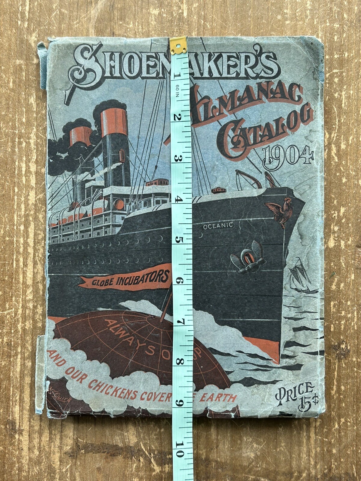 Antique Vintage 1904 CC SHOEMAKER’S ALMANAC CATALOG Poultry Advertising Freeport
