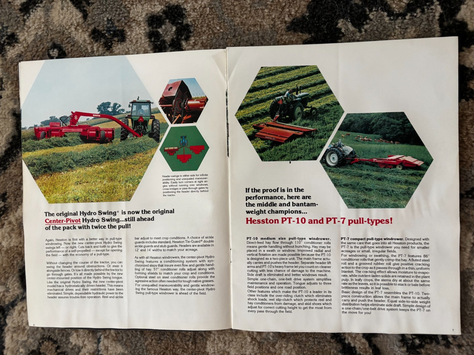Hesston Buyers For 1974 Brochure DCPA26