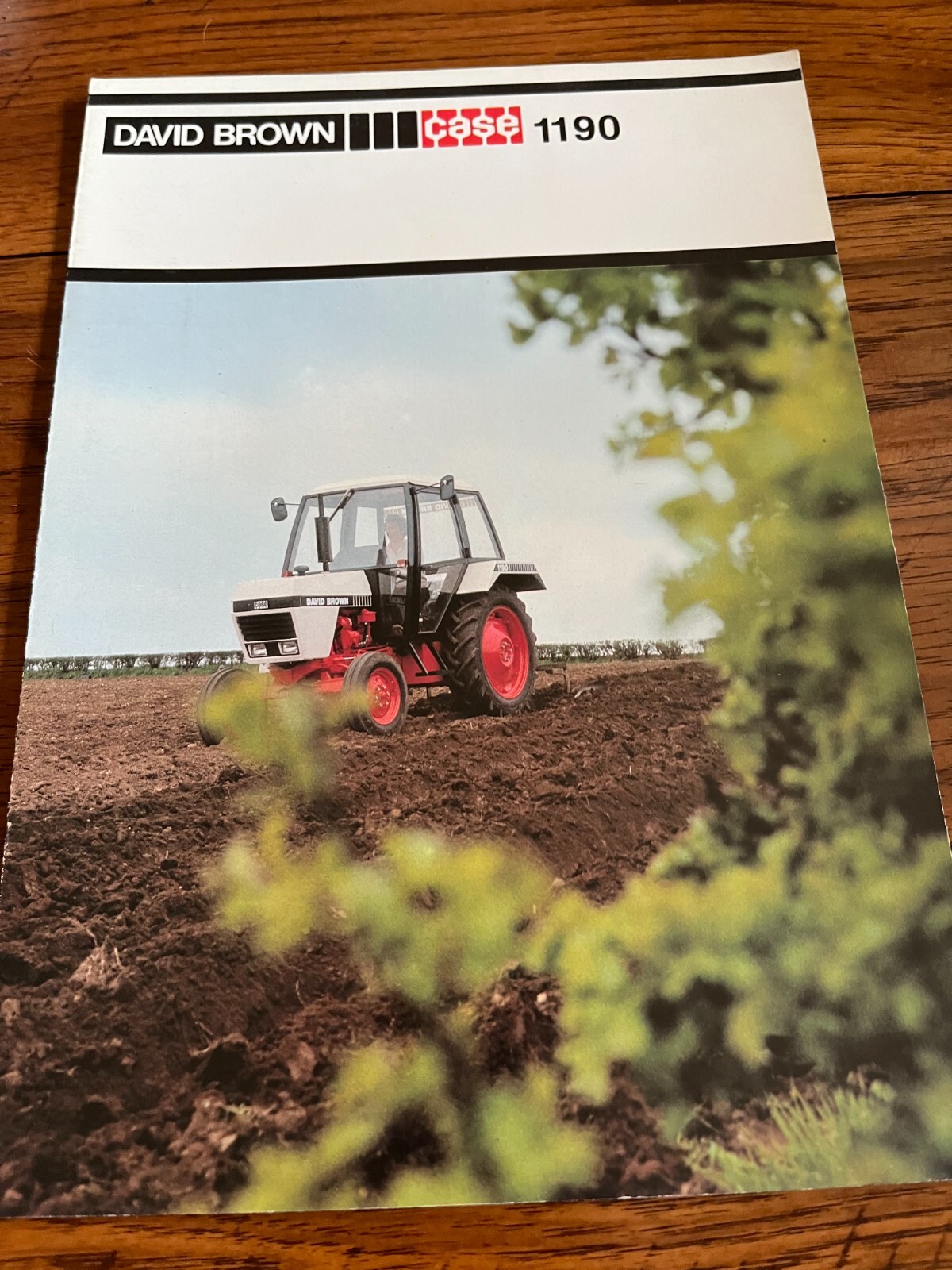 Case David Brown 1190 Tractor Brochure FCCA
