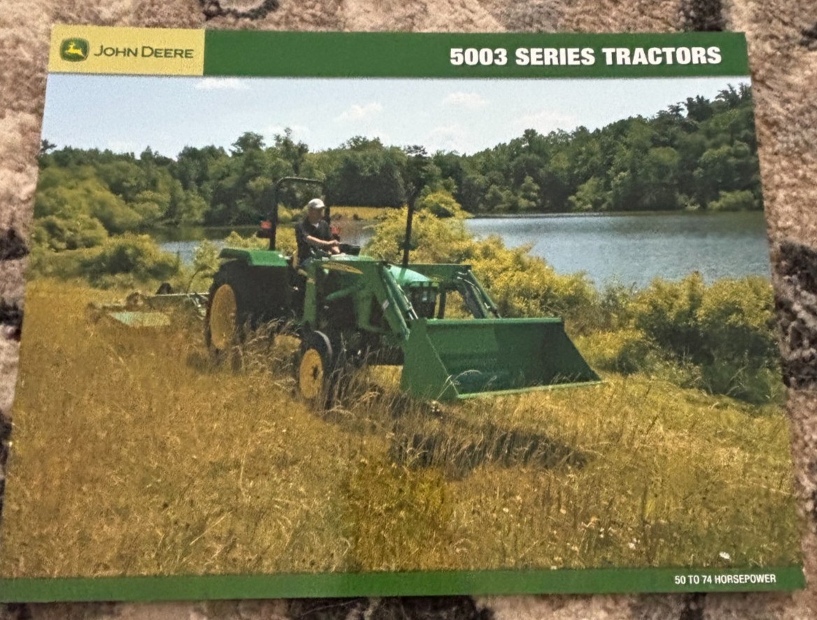 John Deere 5103 5203 5303 5403 Tractors For 2006 Brochure FCCA25