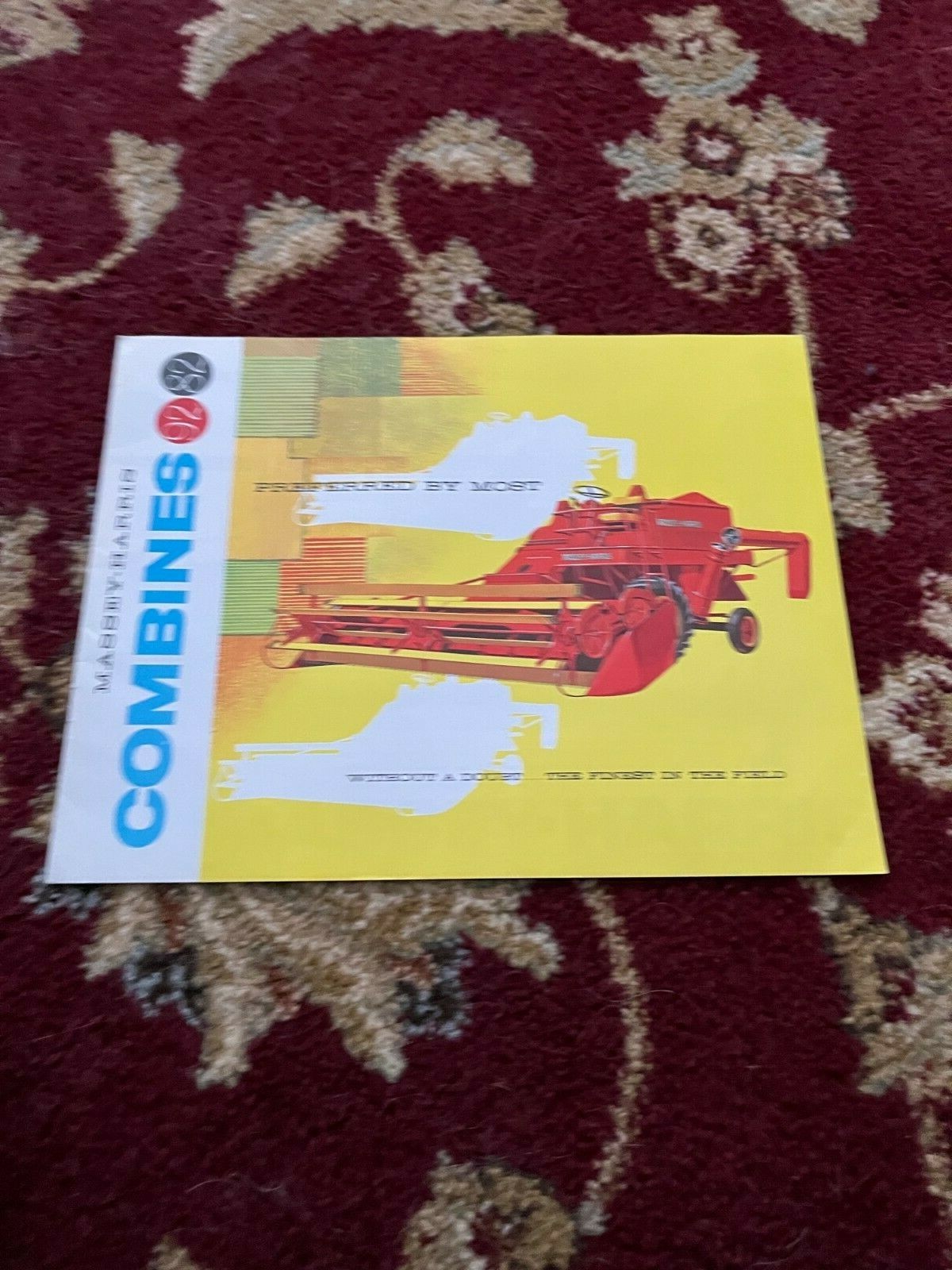 Massey Harris 82 92 Combine Brochure FCCA