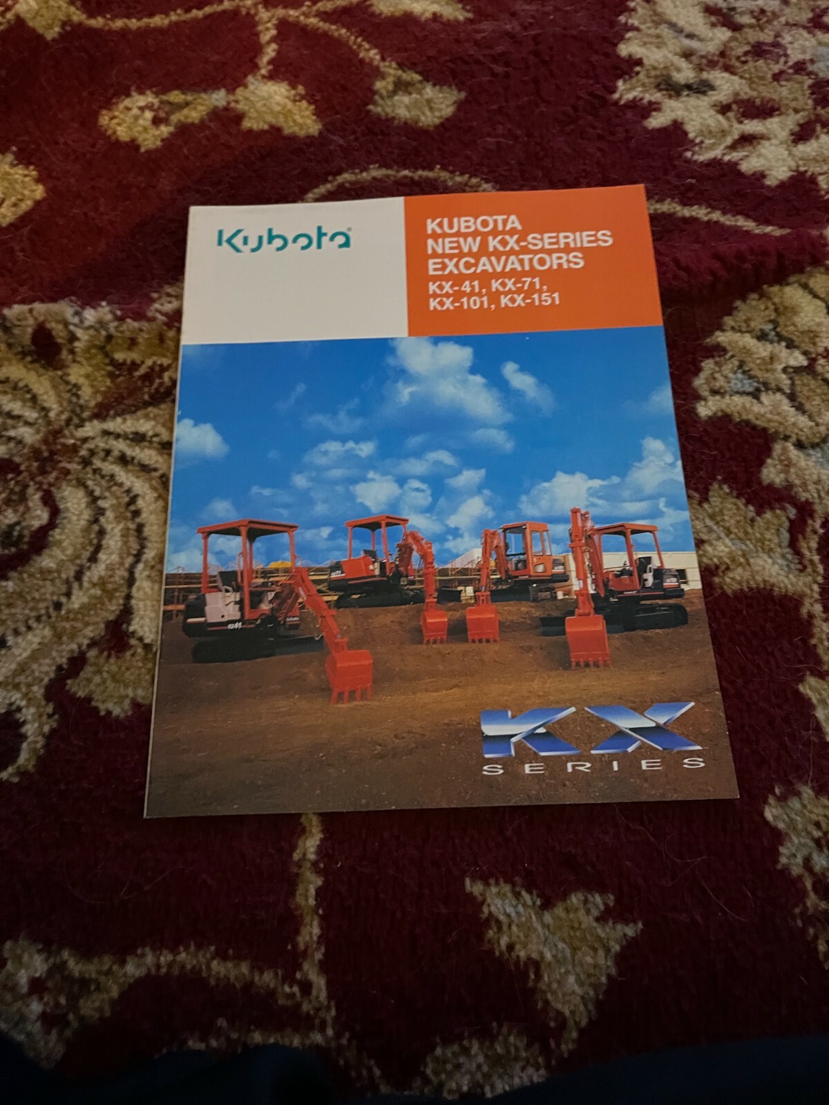 Kubota KX-41 KX-71 KX-101 KX-151 Excavator Brochure FCCA