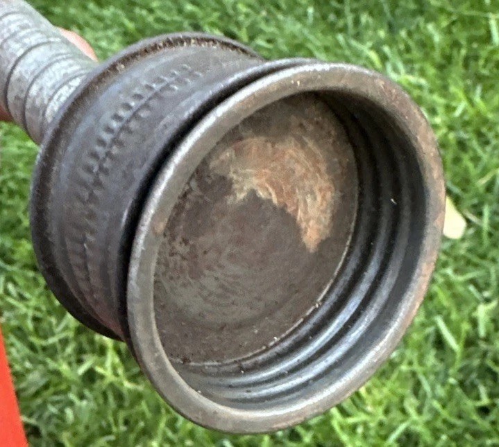 Vintage Jacobsen Metal Fuel Gas Gasoline 2-1/2 Gallon Tank Can Power Mowers