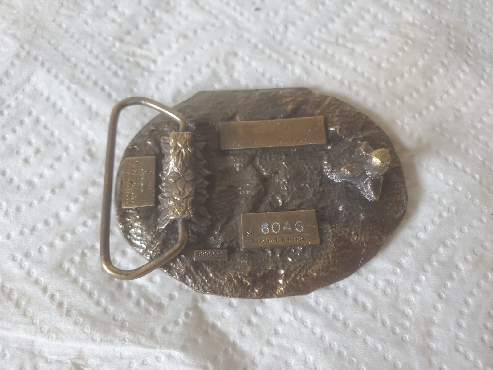 Metal Belt Buckle TISCO 53 Years Tractor Implement Supply Company
