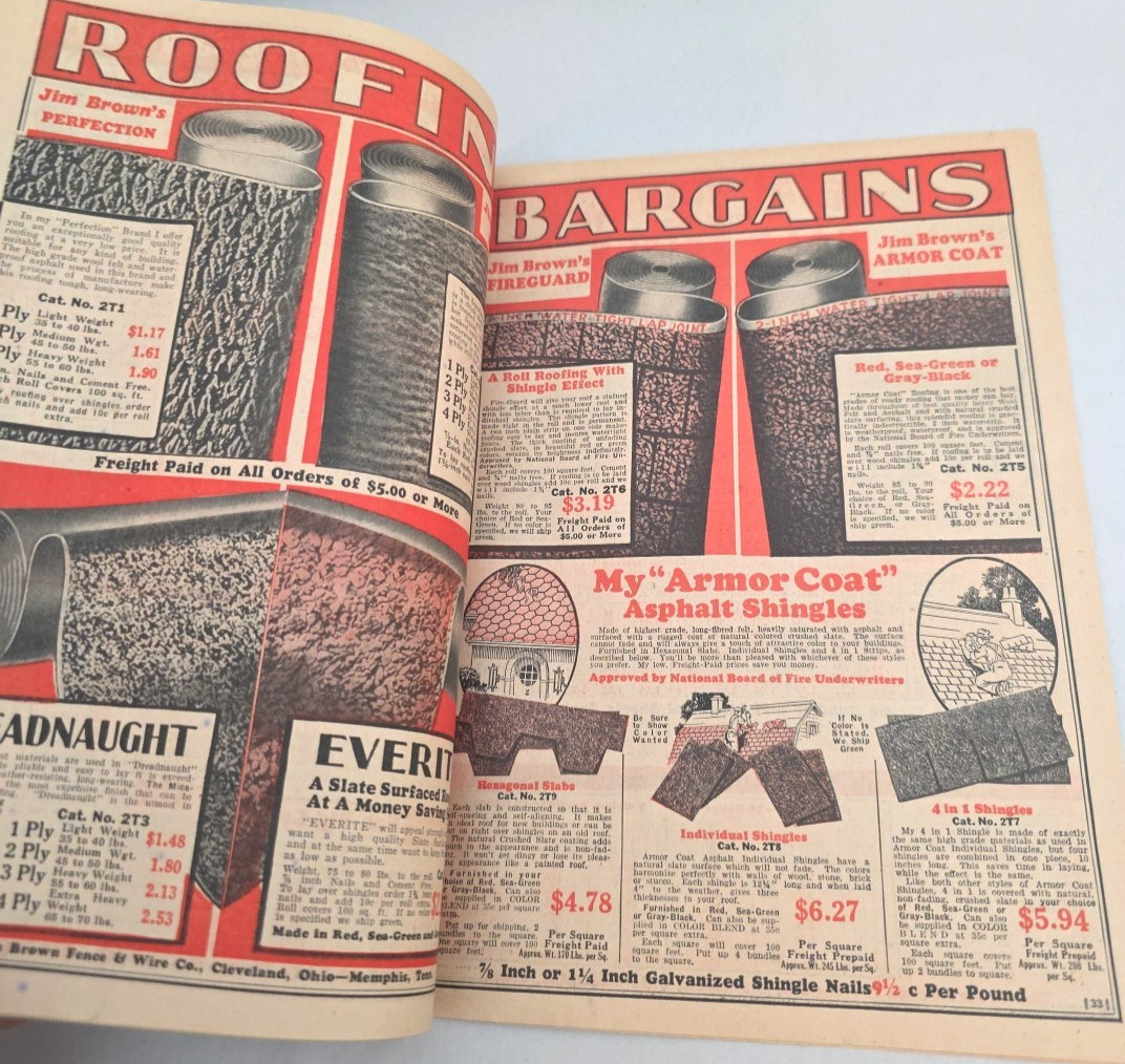 JIM BROWN’S FARM HOME & GARDEN ADVERTISING SALES CATALOG SUMMER &FALL 1931