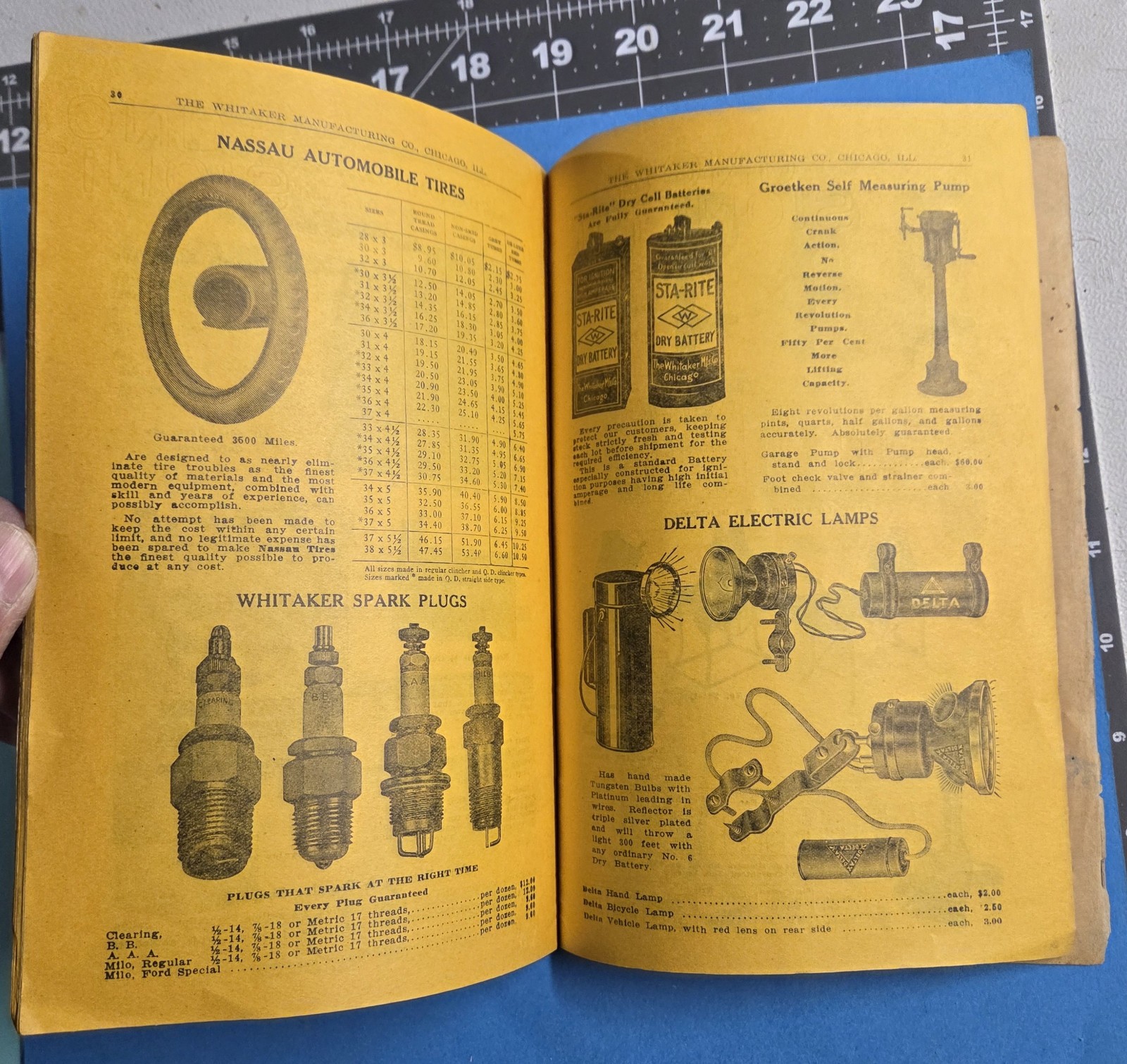 Whitaker Farm Auto Tractor Supply Catalog 1915