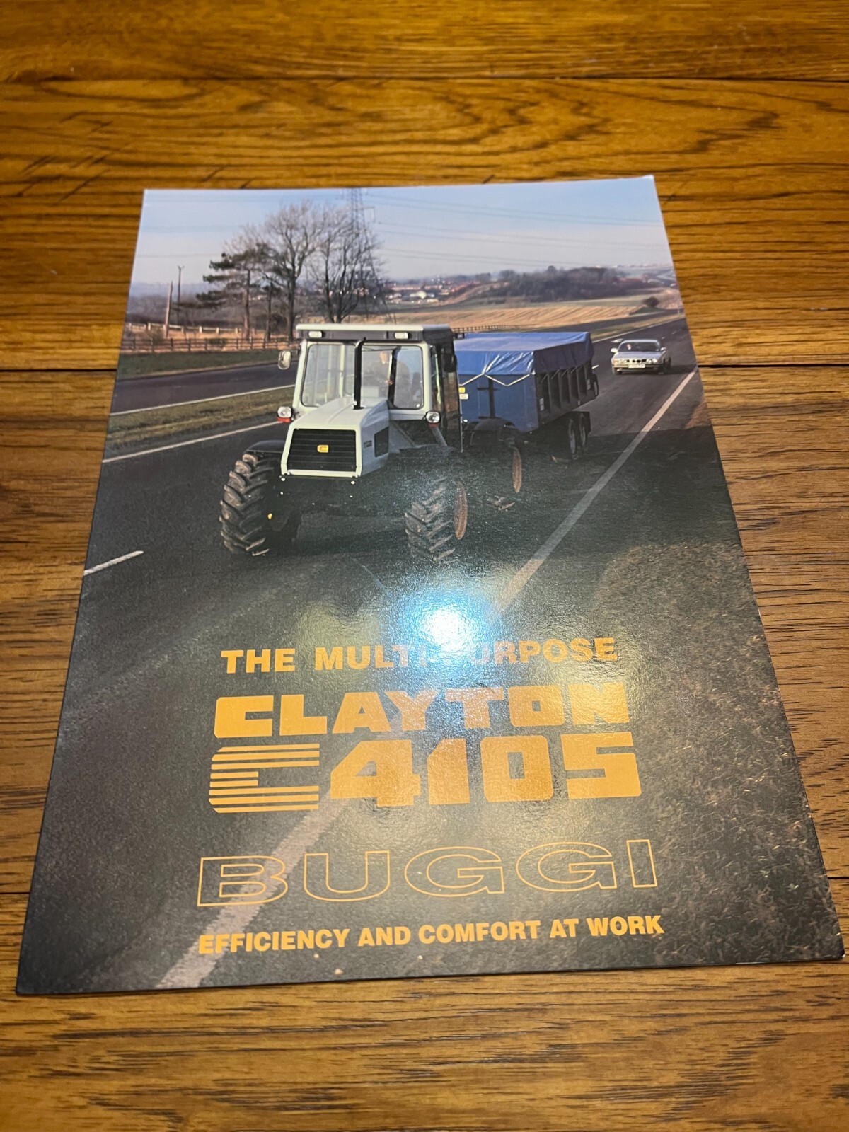 Clayton C4105 Buggi Tractor Brochure FCCA