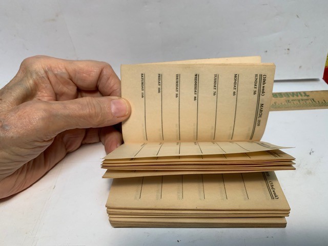 1939 DELAVAL DIARY & FARMERS POCKET HANDBOOK USEFUL INFO 148 PAGES 4.75’X2.75”.