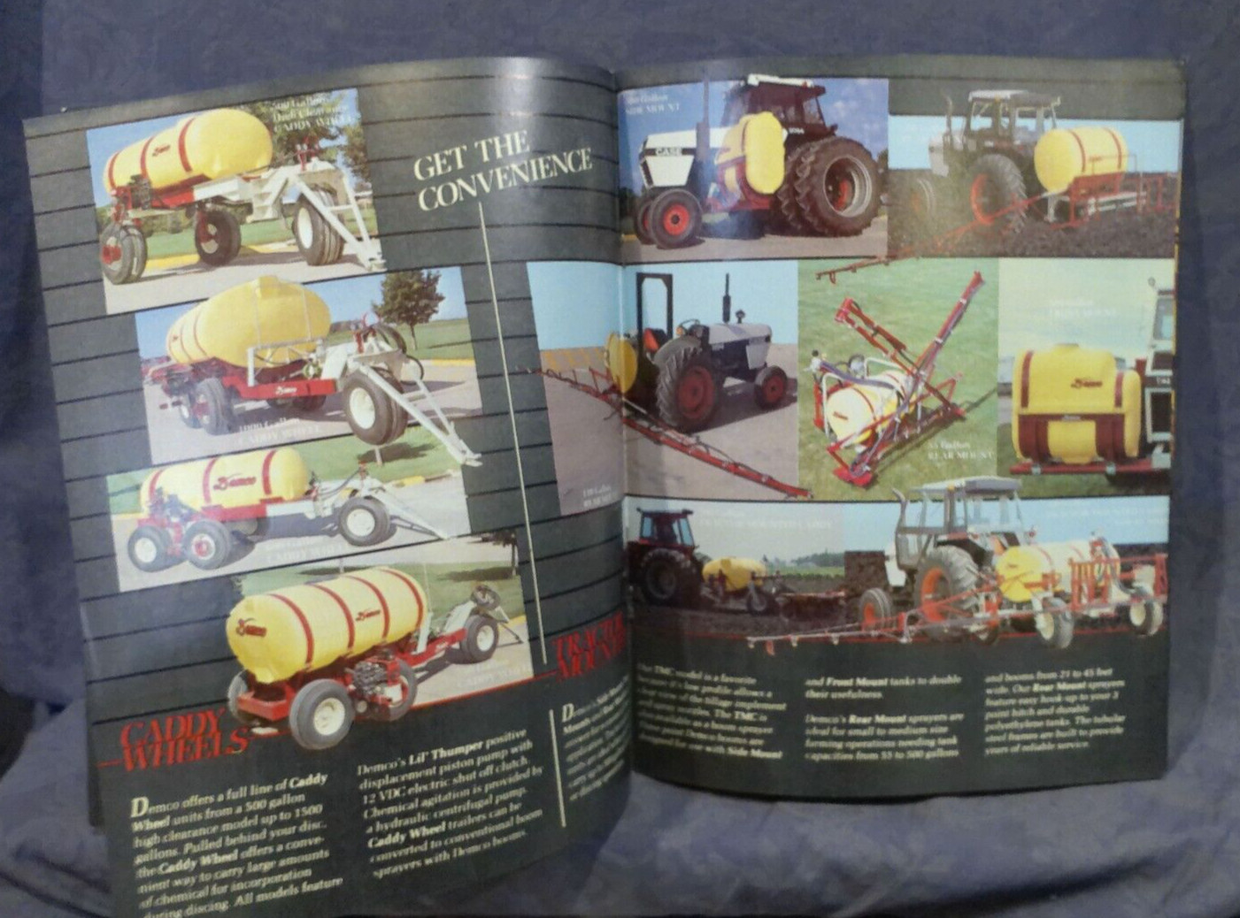 Demco “Get The Leader” Application Equipment And Gravity Wagons Sales Brochure