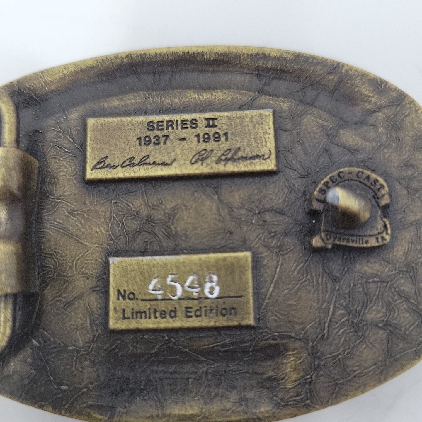 Tisco Belt Buckle Tractor Implement Supply Co. Limited Edition 1991 54yrs