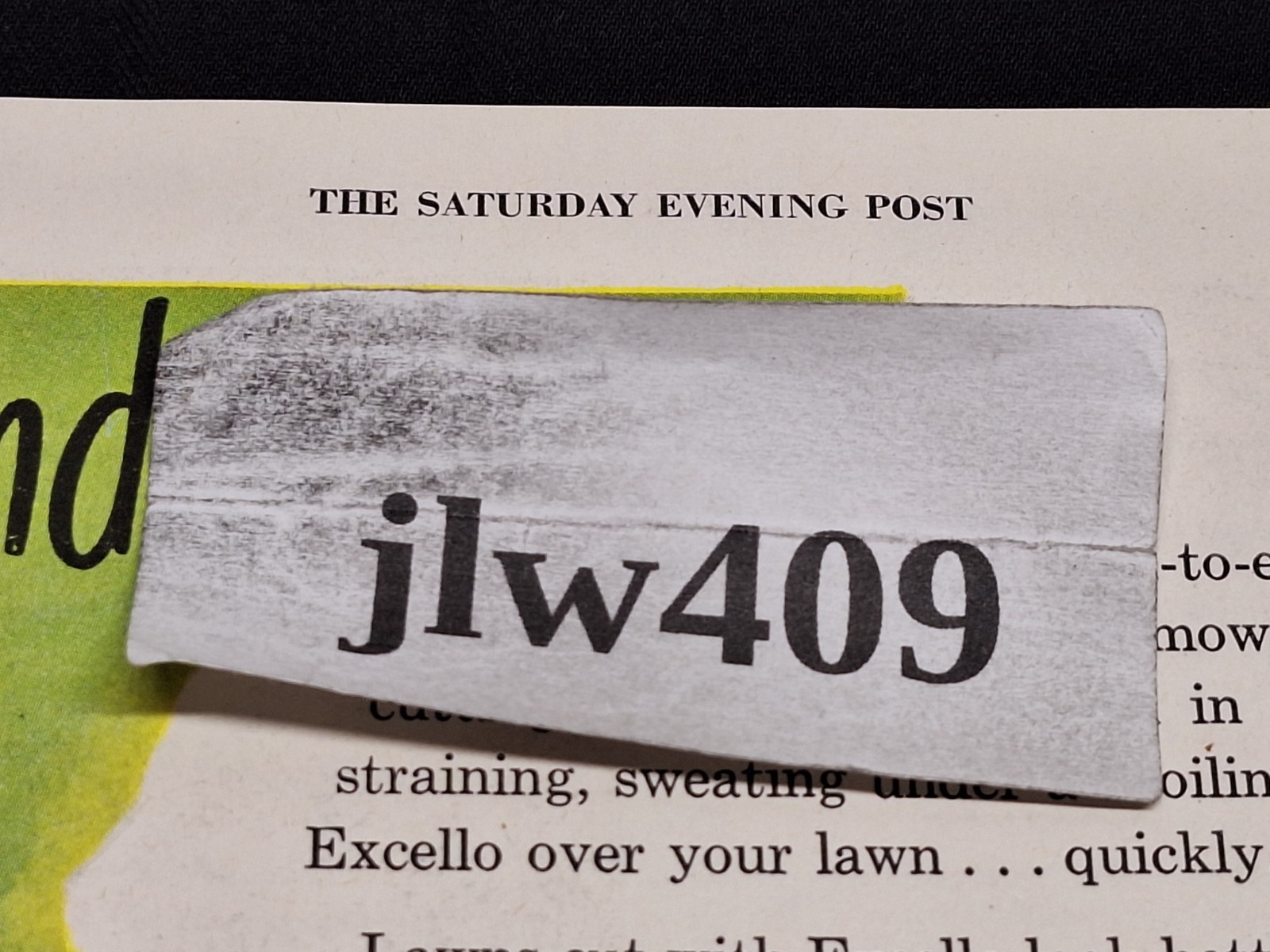 1951 EXCELLO LAWN MOWER Original Print Ad Magazine Heineke & Company 10″x13″