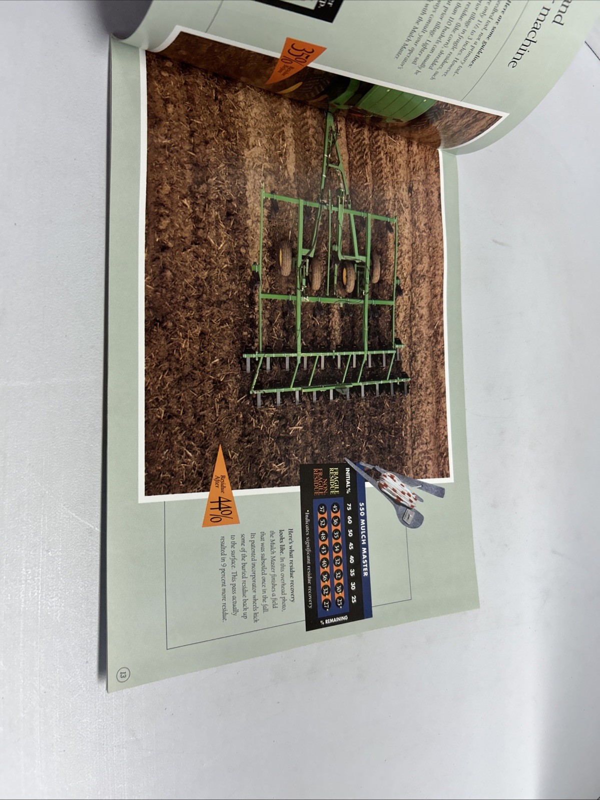 John Deere Seedbed Tillage For 1994 Brochure FCCA