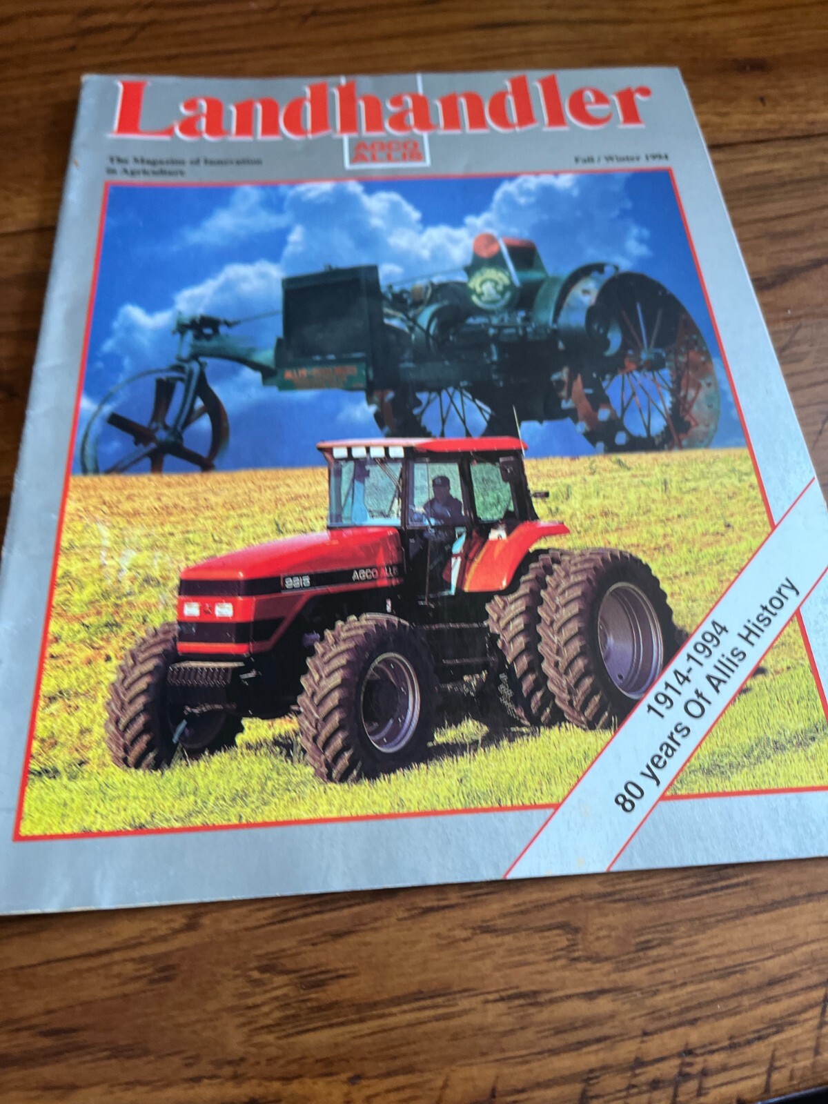 AGCO Allis Chalmers Landhandler For Fall Winter 1994 Brochure DCPA18