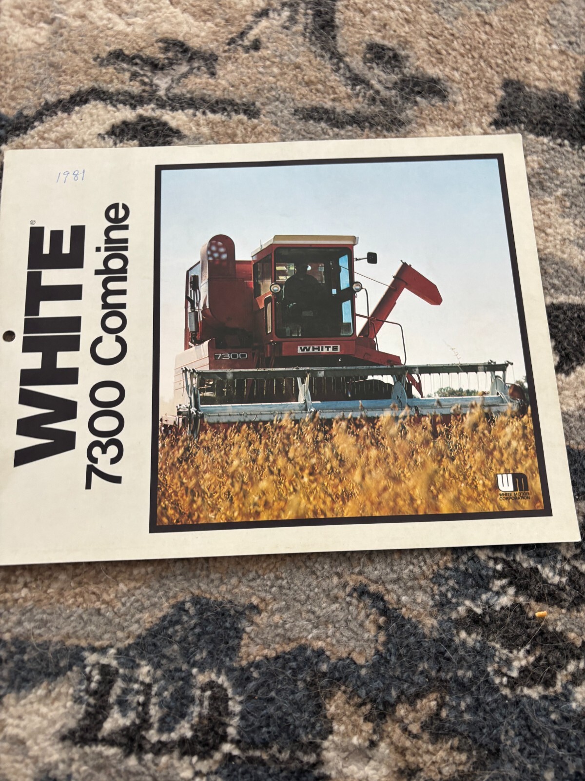 White Tractor 7300 Combine Brochure FCCA25