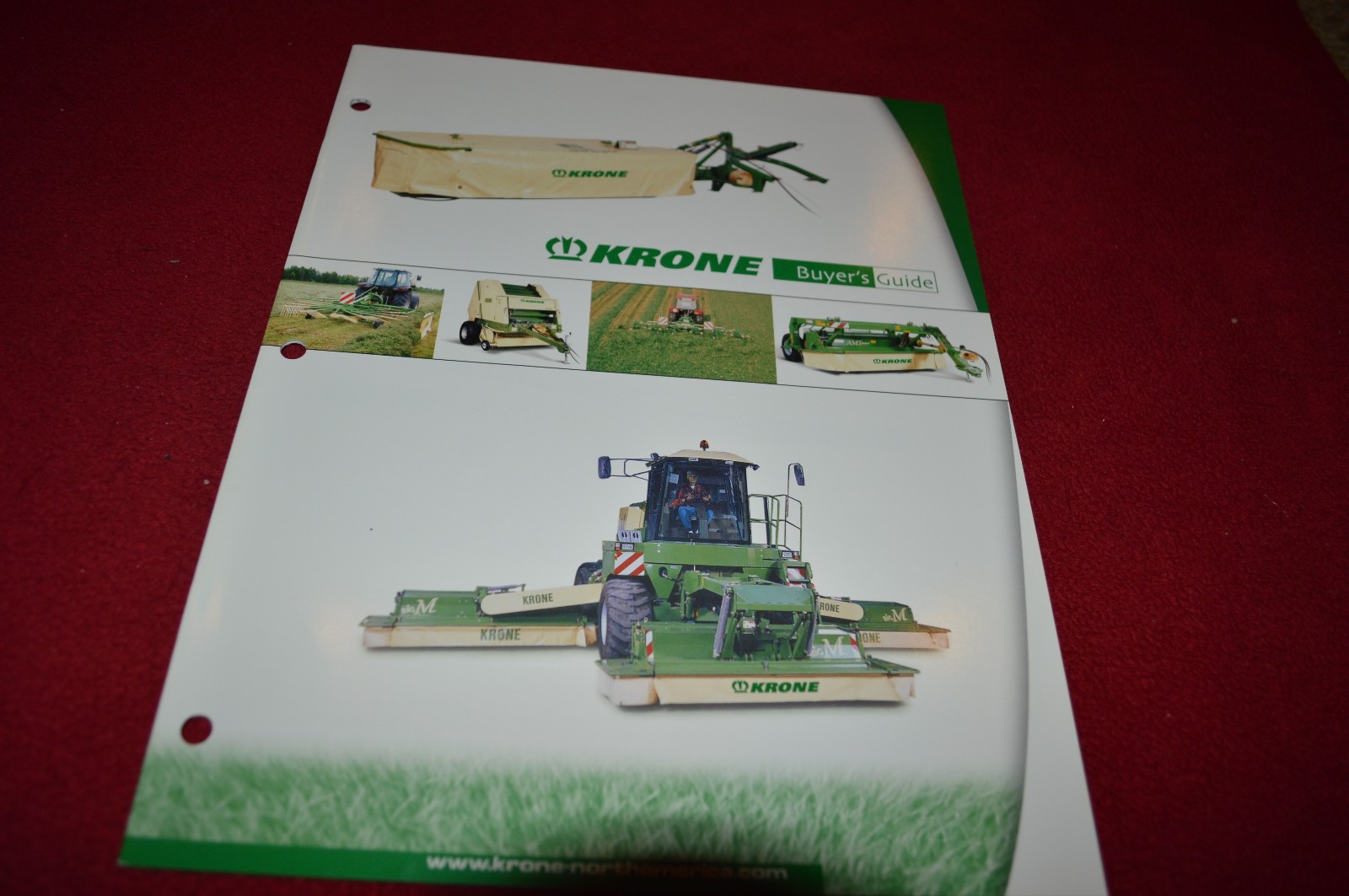 Krone Buyer’s Guide Dealers Brochure GDSD2