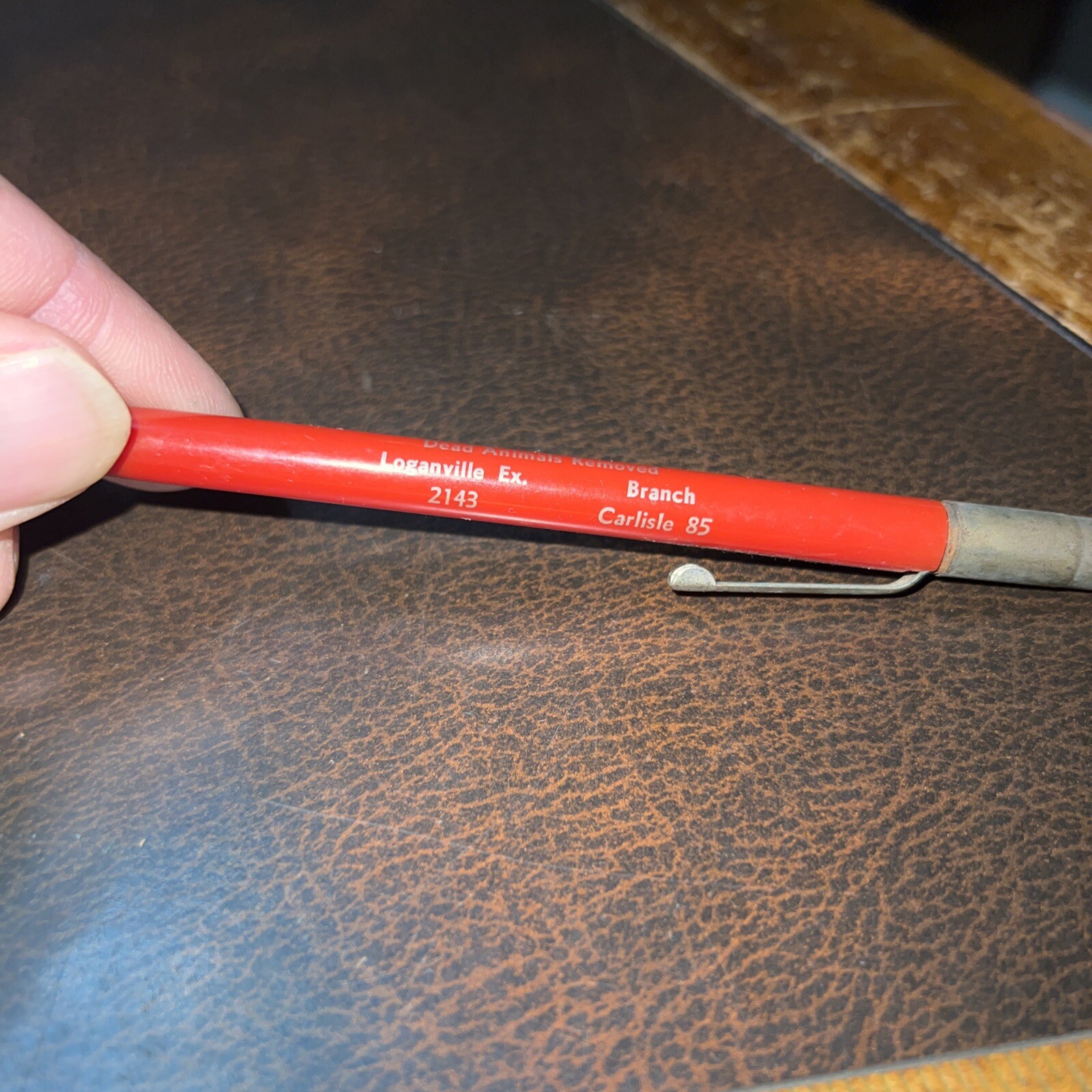 Vnt Farm Mechanical Pencil John Kerchner Dead Animal Removal Seven Valley