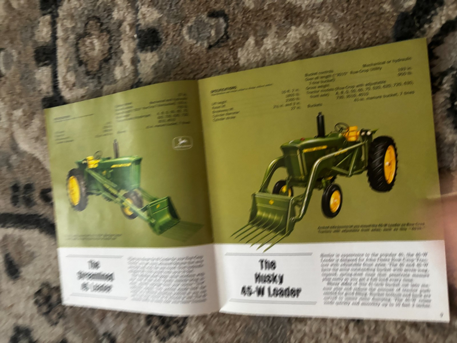 John Deere Manure Spreaders & Loaders For 1963 Brochure DCPA26